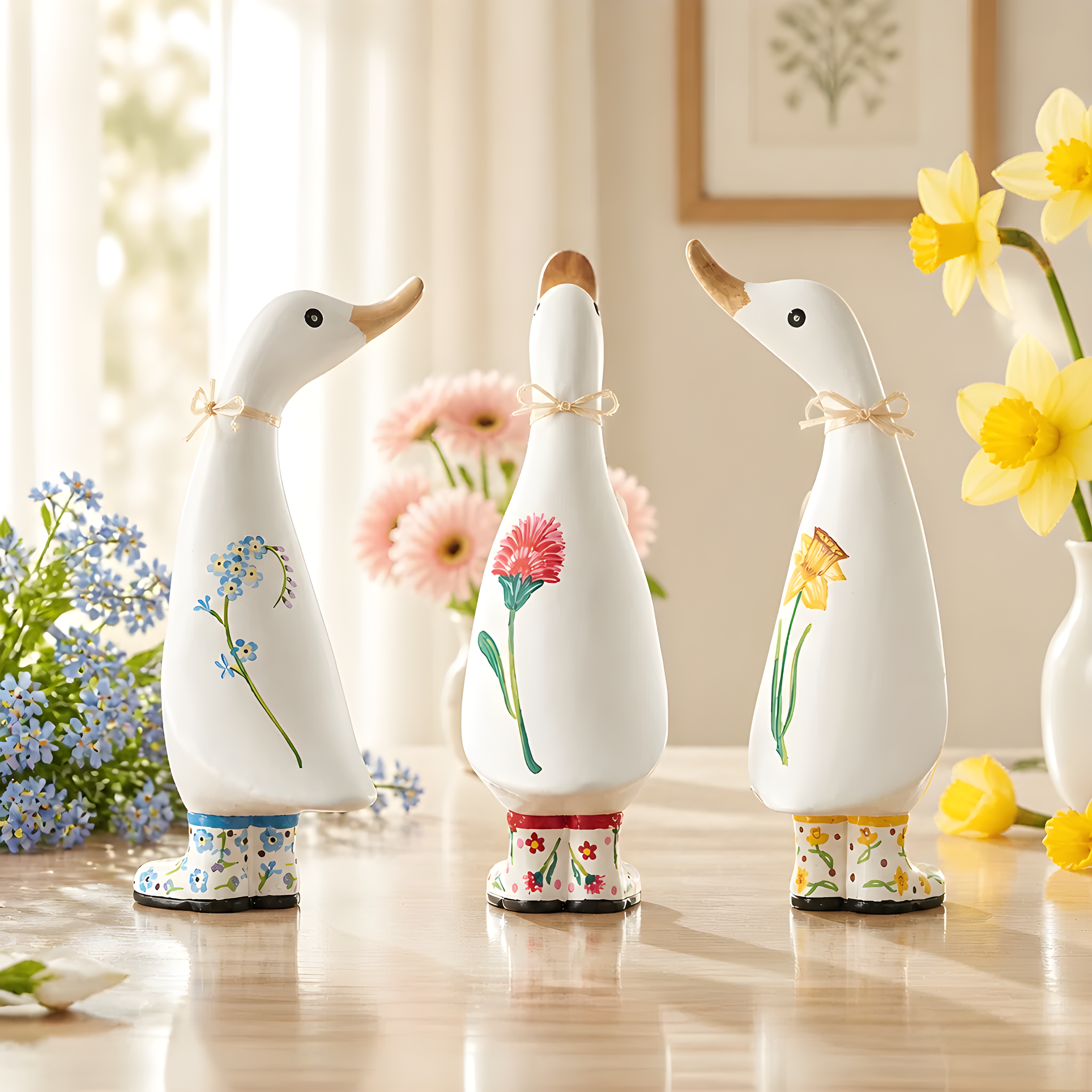 Dcuk British Flower Duckling – Daffodil, Carnation & Forget-Me-Nots